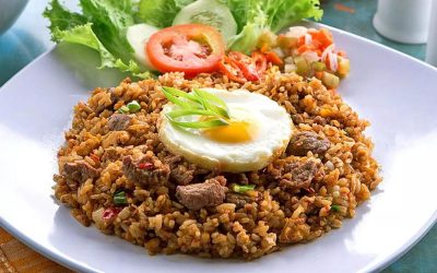 Memasak Nasi Goreng